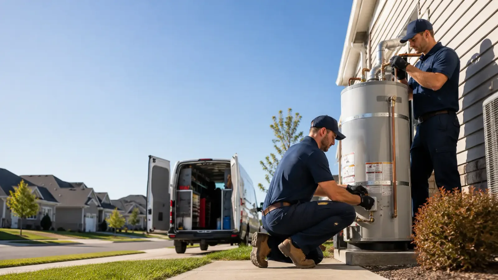 Water Heater Installation in Williamsfield, OH
